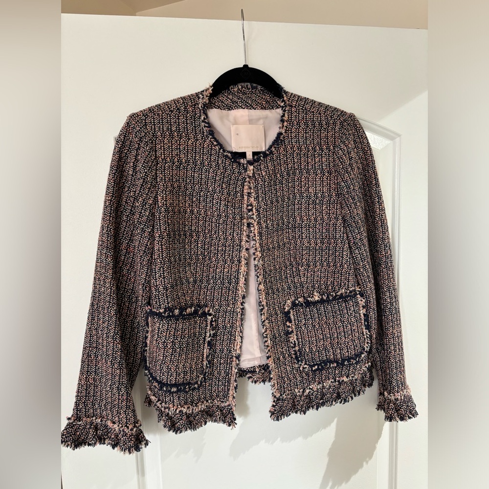 Rebecca Taylor Tweed Jacket - Size 6